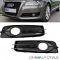 Preview: Set Wabengrill + Stoßstangengitter hochglanz Schwarz passt für Audi A3 8P Facelift S-Line ab 2008-2012