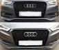 Preview: Set Wabendesign Kühlergrill Wabengrill Schwarz Glanz +Gitter passend für Audi A3 8V 12-16 nur S-Line