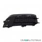Preview: Set Waben Gitter Nebelscheinwerfer Clean Silber Schwarz hochglanz für Audi A1 8X 2010-2015 mit S-Line