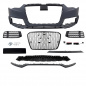 Preview: Sport Umbau Stoßstange vorne Wabendesign inklusive Carbon Spoiler passt für Audi A5 8T Facelift 11-17