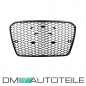Preview: Sport Umbau Stoßstange vorne Wabendesign inklusive Carbon Spoiler passt für Audi A5 8T Facelift 11-17