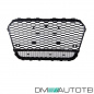 Preview: Sport Wabengrill Kühlergrill Chrom Schwarz Silber passt für Audi A6 C7 ab 11-14