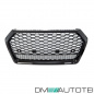 Preview: Kühlergrill Waben Grill Sport Schwarz hochglanz passt für Audi Q5 FY 2017-2020 auch SQ5
