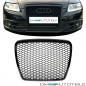 Preview: Kühlergrill Wabengrill Schwarz glanz passend für Audi A6 C6 4F Facelift 08-11 nicht RS6