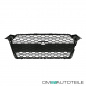 Preview: Kühlergrill Grill Wabendesign hochglanz Schwarz lackiert passt für Audi A5 F5 außer RS5