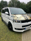 Preview: LED Tagfahrlicht Scheinwerfer für VW T5 GP (Facelift) 10-15 schwarz mit dynamischem LED Blinker