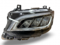 Preview: Voll LED Tagfahrlicht Scheinwerfer Set für Mercedes Benz Sprinter W907/W910 18+ schwarz/chrom