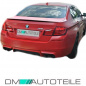 Preview: Heckspoiler Heckspoilerlippe LACKIERT schwarz hochglanz + Kleber passend für BMW 5er F10 alle Modelle