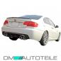 Preview: Set LACKIERT Heckspoiler Spoilerlippe ab Bj 06-10 passt für BMW E92 Coupe Kleber Hochglanz Schwarz