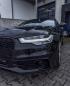 Preview: Voll LED Tagfahrlicht Scheinwerfer Set passend für Audi A6 4G (C7) Facelift 15-18 schwarz mit LED Blinker