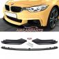 Preview: Upgrade Sport Design Frontspoilerlippe / Frontspoiler passend für BMW 4er (F32, F33) Coupé, Cabrio (F36) Gran Coupé 2013 - 2020 matt schwarz