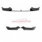 Preview: Upgrade Sport Design Flaps / Frontspoilerlippe / Frontspoiler für BMW 1er (F20, F21) Schräckheck Facelift 15-19 Carbon-Optik