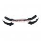 Preview: Upgrade Sport Design Frontspoilerlippe / Frontspoiler für BMW 1er (F20, F21) Facelift 15-19 Matt schwarz