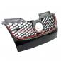 Preview: Upgrade Design Kühlergrill Rot mit Emblemhalter für VW Golf 5 GTI 2003-2009