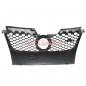 Preview: Upgrade Design Kühlergrill Rot mit Emblemhalter für VW Golf 5 GTI 2003-2009