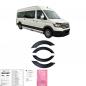Preview: "Upgrade-Bus" Radlaufabdeckung / Radlaufverbreiterung Set passend für VW Crafter / MAN TGE 17+ schwarz / matt mit ABE 