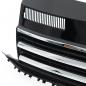 Preview: Paket-Upgrade Design Kühlergrill + Set Gitter Grill Einsatz Stoßstange vorne unten Hochglanz Schwarz-für Volkswagen T6 15-19 Hochglanz-schwarz