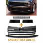Preview: Paket-Upgrade Design Kühlergrill + Set Gitter Grill Einsatz Stoßstange vorne unten Hochglanz Schwarz-für Volkswagen T6 15-19 Hochglanz-schwarz
