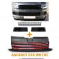 Preview: Paket-Upgrade Design Kühlergrill + Set Gitter Grill Einsatz Stoßstange vorne unten Hochglanz Schwarz-für Volkswagen T6 15-19 Hochglanz-schwarz