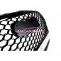 Preview: Upgrade Sportgrill / Kühlergrill für Audi A3 8P 05-08 Hochglanz schwarz in Wabengitter-Optik