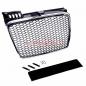 Preview: Upgrade Design Sportgrill / Kühlergrill für Audi A4 B7 05-08 chrom/schwarz in Wabengitter Optik