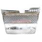 Preview: Upgrade Design Sportgrill / Kühlergrill für Audi A4 B7 05-08 chrom/schwarz in Wabengitter Optik
