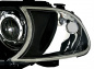 Preview: CCFL Angel Eyes Scheinwerfer Set inkl. Blinker für BMW 3er E46 Coupe / Cabrio 98-01 schwarz Set