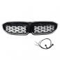 Preview: LED-Kühlergrill schwarz für BMW 3er G20 2019-2023 für Umbau auf Diamantdesign/Look