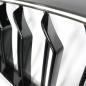 Preview: LED-Doppellamellen-Kühlergrill in Schwarz glänzend, passend für BMW 5er G30 2017–2020, alt bis neu