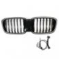 Preview: LED-Kühlergrill mit einer Lamelle in Schwarz glänzend, passend für BMW X3 Serie G01 2018–2021