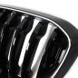 Preview: LED-Kühlergrill mit einer Lamelle in Schwarz glänzend, passend für BMW X3 Serie G01 2018–2021