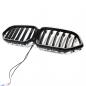 Preview: LED-Grill mit einer Lamelle in Schwarz glänzend passend für BMW X6 Serie G06 LCI 2023 +