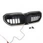 Preview: LED-Kühlergrill mit einer Lamelle in Schwarz glänzend passend für BMW 5er G60 2024 +