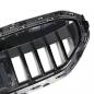 Preview: LED-Kühlergrill mit einer Lamelle in Schwarz glänzend passend für BMW 5er G60 2024 +