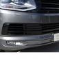 Preview: Set Gitter Grill Einsatz Stoßstange vorne unten Hochglanz Schwarz passt für VW T6 ab 2015-2019