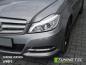 Preview: Upgrade Design Tagfahrlicht Scheinwerfer Set für Mercedes Benz C-Klasse W204 11-14 (Mopf) chrom