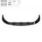 Preview: Upgrade Design Frontspoilerlippe für VW T5 Facelift (GP) 09-15 Hochglanz schwarz mit ABE