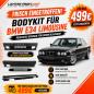 Preview: Upgrade Design Bodykit Set passend für BMW 5er E34 Limousine / Touring Front + Heck 87-97 + Seite 88-95