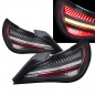 Preview: Voll LED Upgrade Design Rückleuchten Set für Mercedes Benz CLA C117 / X117 13-16 schwarz/klar dynamisch