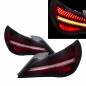 Preview: Voll LED Upgrade Design Rückleuchten Set für Mercedes Benz CLA C117 / X117 13-16 rot/klar dynamisch