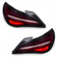 Preview: Voll LED Upgrade Design Rückleuchten Set für Mercedes Benz CLA C117 / X117 13-16 rot/klar dynamisch