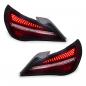 Preview: Voll LED Upgrade Design Rückleuchten Set für Mercedes Benz CLA C117 / X117 13-16 rot/rauch dynamisch