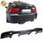 Preview: Upgrade Sport Design Heck Diffusor passend für BMW 3er E90 / E91 Limousine / Touring 05-11 Matt schwarz