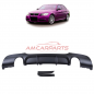 Preview: Upgrade Sport Design Heck Diffusor passend für BMW 3er E90 / E91 Limousine / Touring 05-11 Matt schwarz