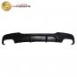 Preview: Upgrade Sport Design Heck Diffusor passend für BMW 3er E90 / E91 Limousine / Touring 05-11 Matt schwarz