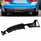 Preview: Upgrade Sport Design Heck Diffusor passend für BMW 4er F32 / F33 / F36 Coupe / Cabrio 13-21 Matt schwarz