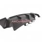 Preview: Upgrade Sport Design Heck Diffusor passend für BMW 5er F10 / F11 Limousine / Touring 09-16 Matt schwarz