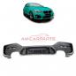 Preview: Upgrade Sport Design Heck Diffusor passend für BMW 1er F20 / F21 Facelift 15-19 Matt schwarz