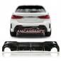 Preview: Upgrade Sport Design Heck Diffusor passend für BMW 1er F40 19+ Hochglanz schwarz