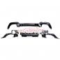 Preview: Upgrade Sport Design Heck Diffusor passend für BMW 3er G20 / G21 Vor-Facelift Limousine / Touring 18+ Matt schwarz